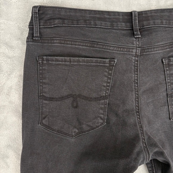 Lucky Brand Lolita Skinny Jeans Black Wash Ankle Women Sz 10 30 (Fits 32.5x28.5) - Picture 11 of 16